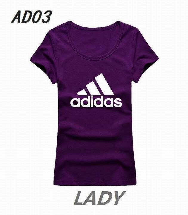 Adidas short round collar T woman S-2XL-009